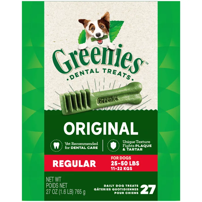 Greenies Original Dental Chews Teenie 85ct 24oz