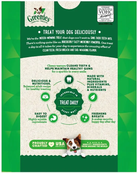 Greenies Original Dental Chews Teenie 85ct 24oz